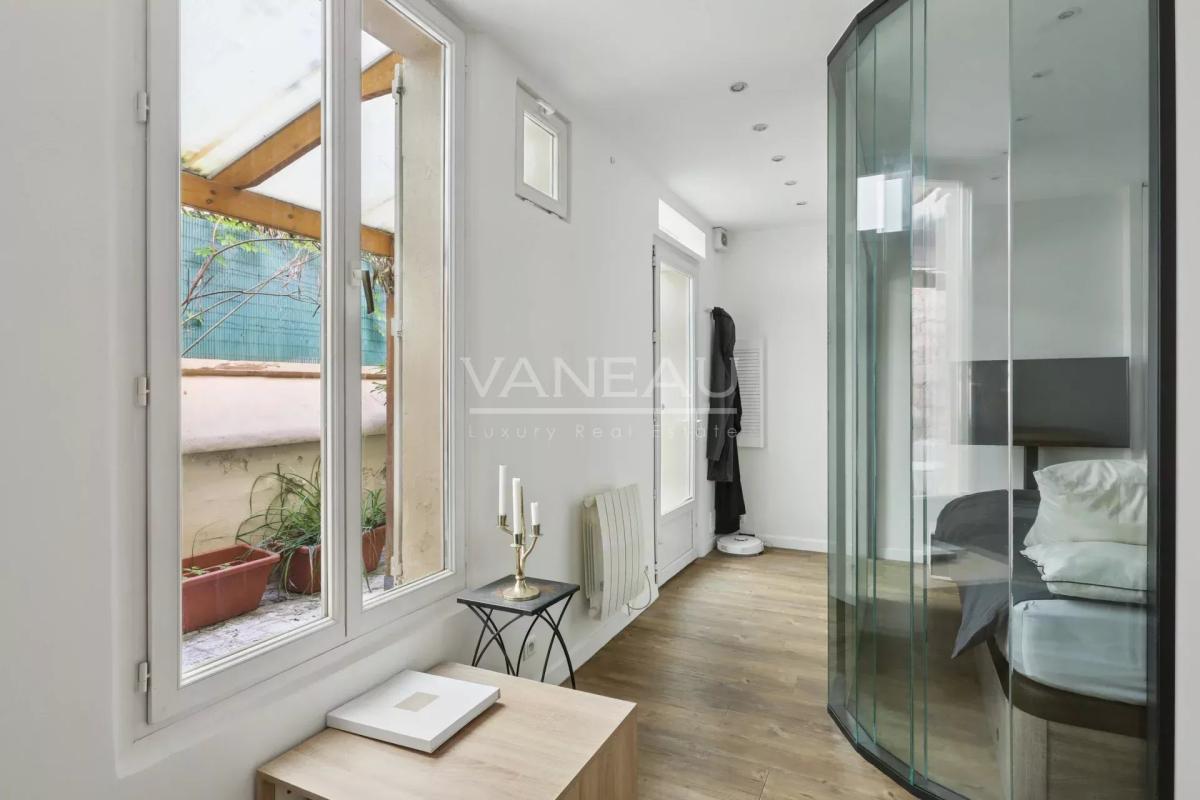 Au calme, sans vis à vis avec terrasse