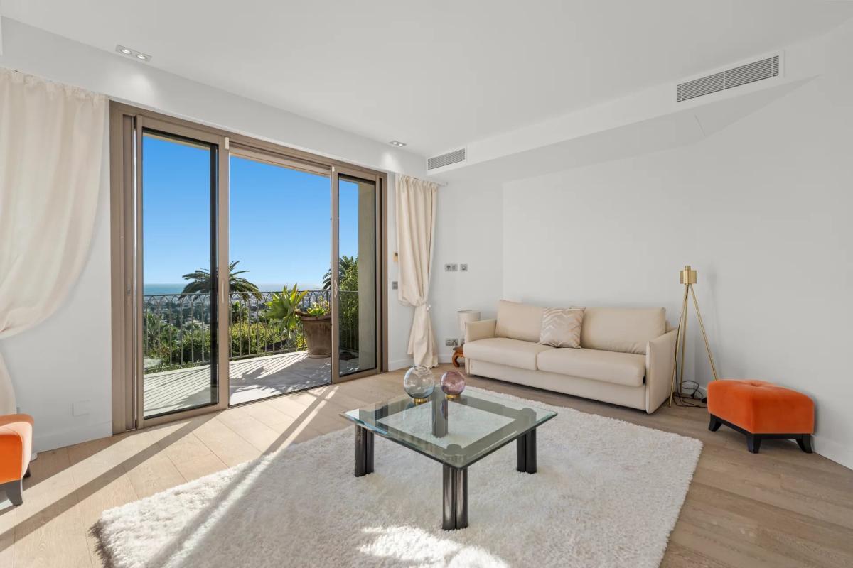 Le Cannet – Prestigieuse maison de ville avec vue mer panoramiqu