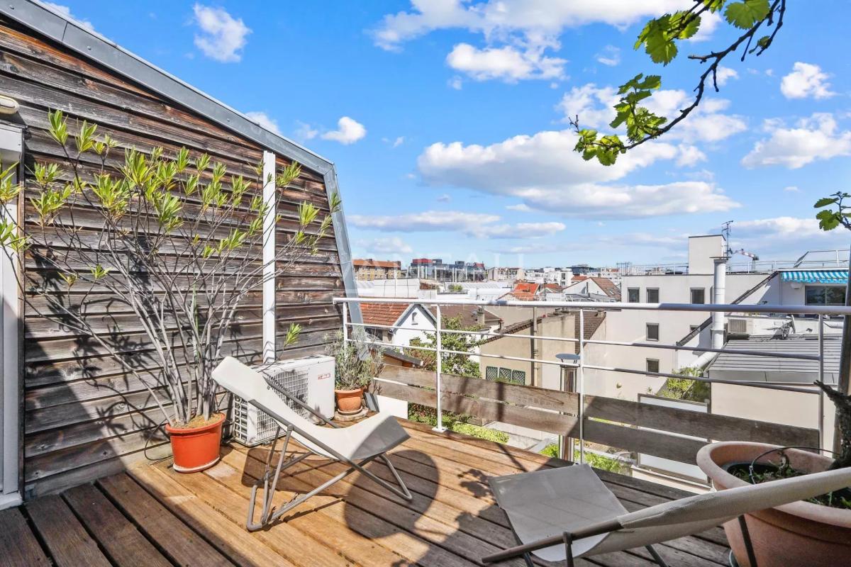 Quatre chambres et une grande pièce de vie