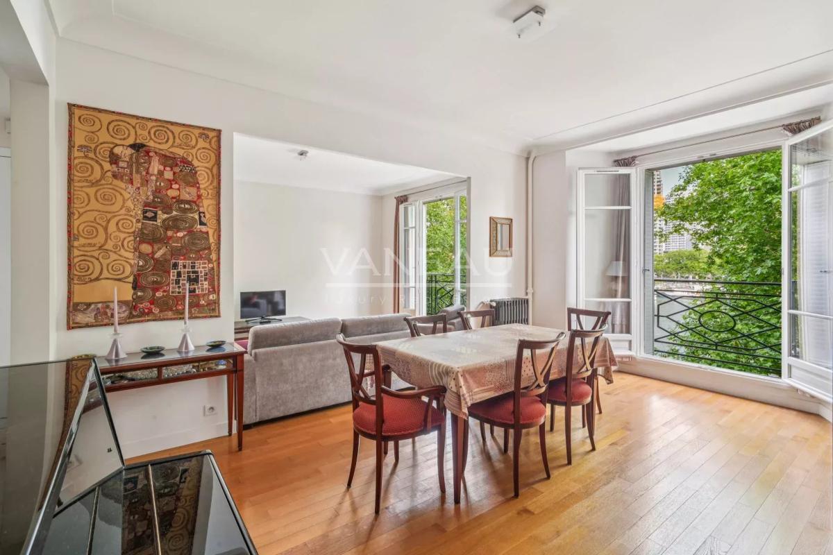 PARIS XVIème - Auteuil  - Vue seine