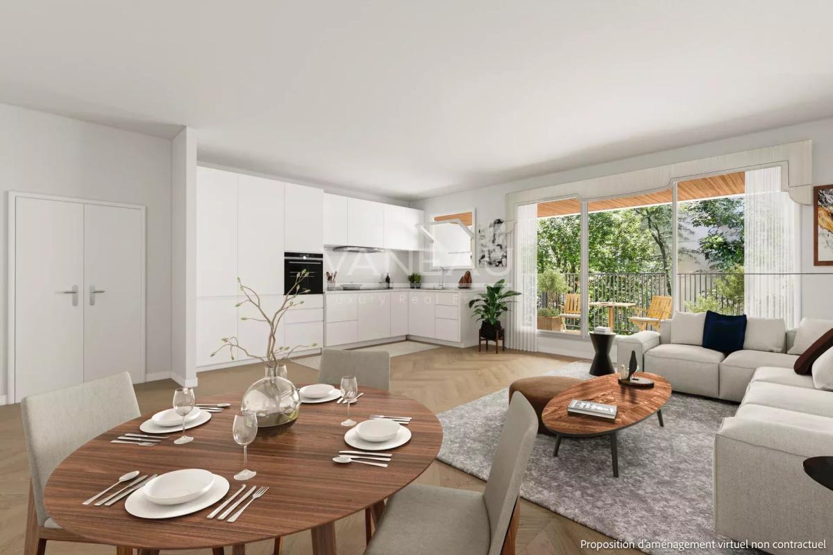 Paris XVIème - Auteuil Sud - 2 pièces - Balcon