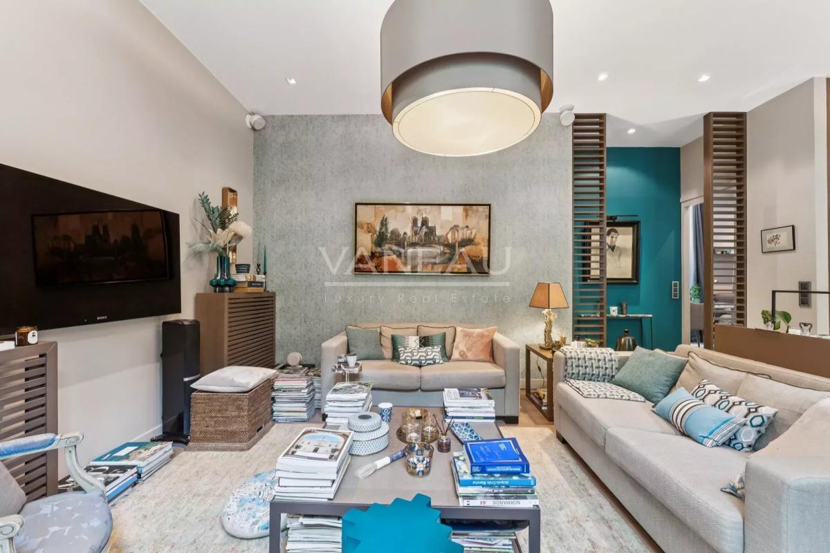 PARIS XVI-FOCH-appartement rénové sur patio