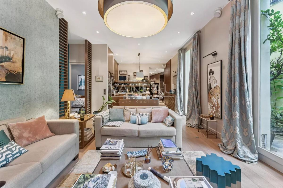 PARIS XVI-FOCH-appartement rénové sur patio