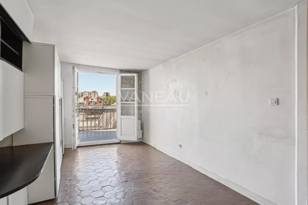 Exclusivité - Paris 6e - Monnaie - Deux pièces avec terrasse