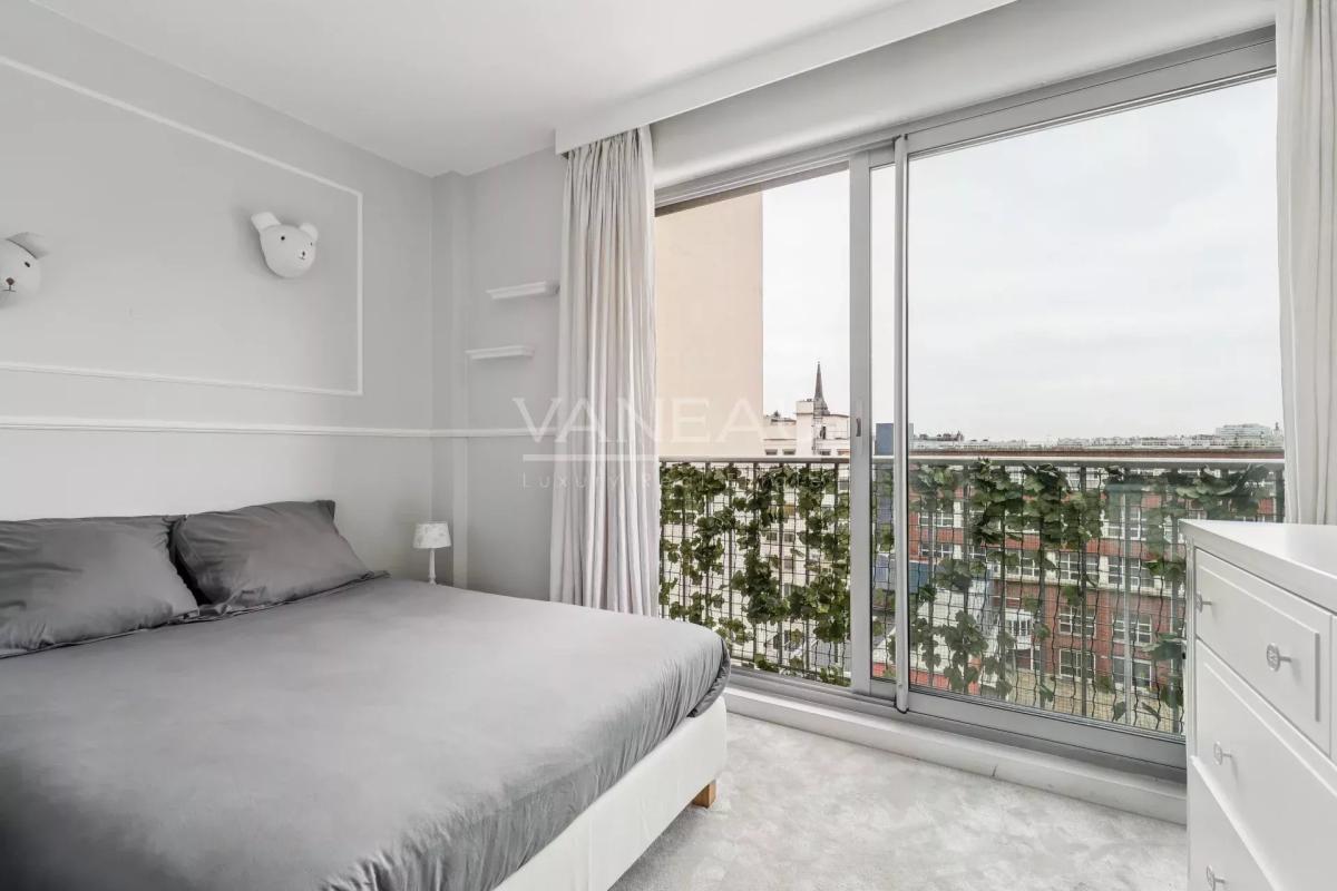 Paris XVII - Parc Monceau - Dernier étage terrasse