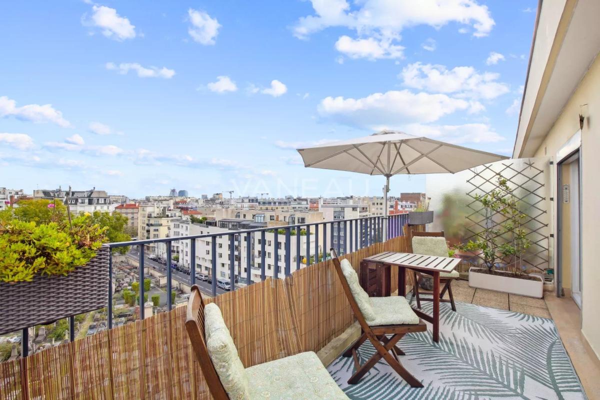 Boulogne, Les Passages : 3 pièces en dernier étage avec terrasse