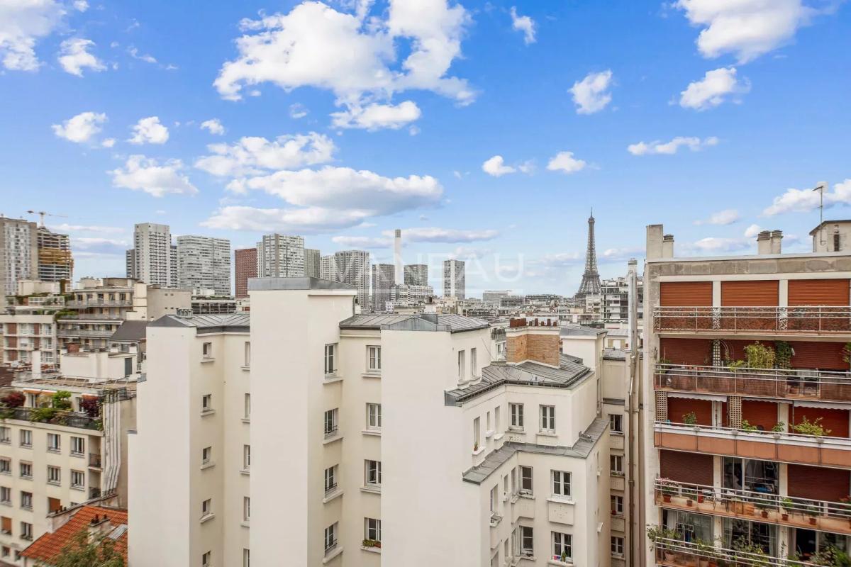 Paris XVe – Boucicaut / Charles Michels : Appartement dernier ét