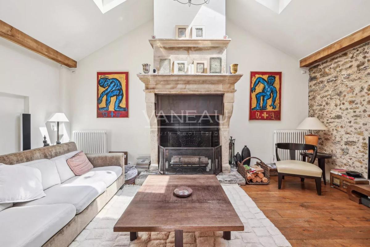 Quatre chambres et une grande pièce de vie