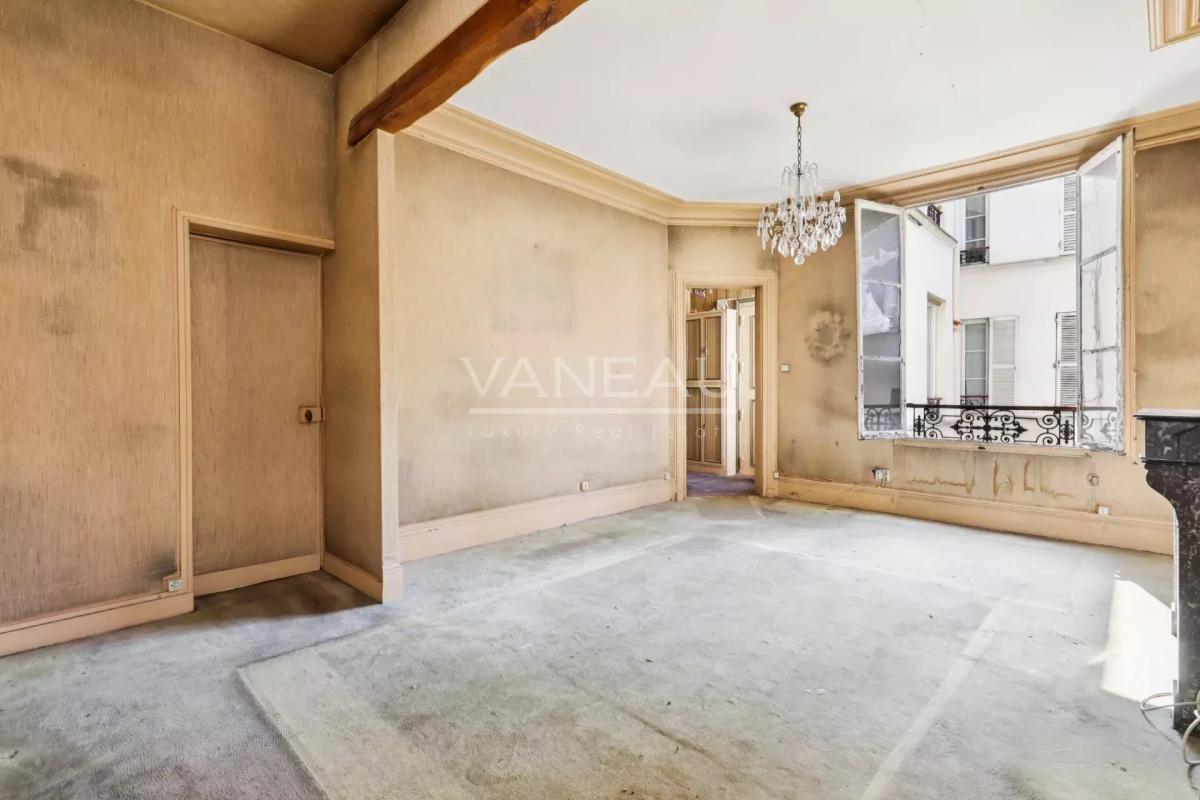 Paris IVe - Vieille du Temple - Trois pièces ensoleillé calme as