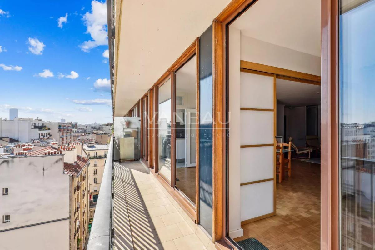 Paris 15ème - 4 pièces étage élevé - Vue dégagée