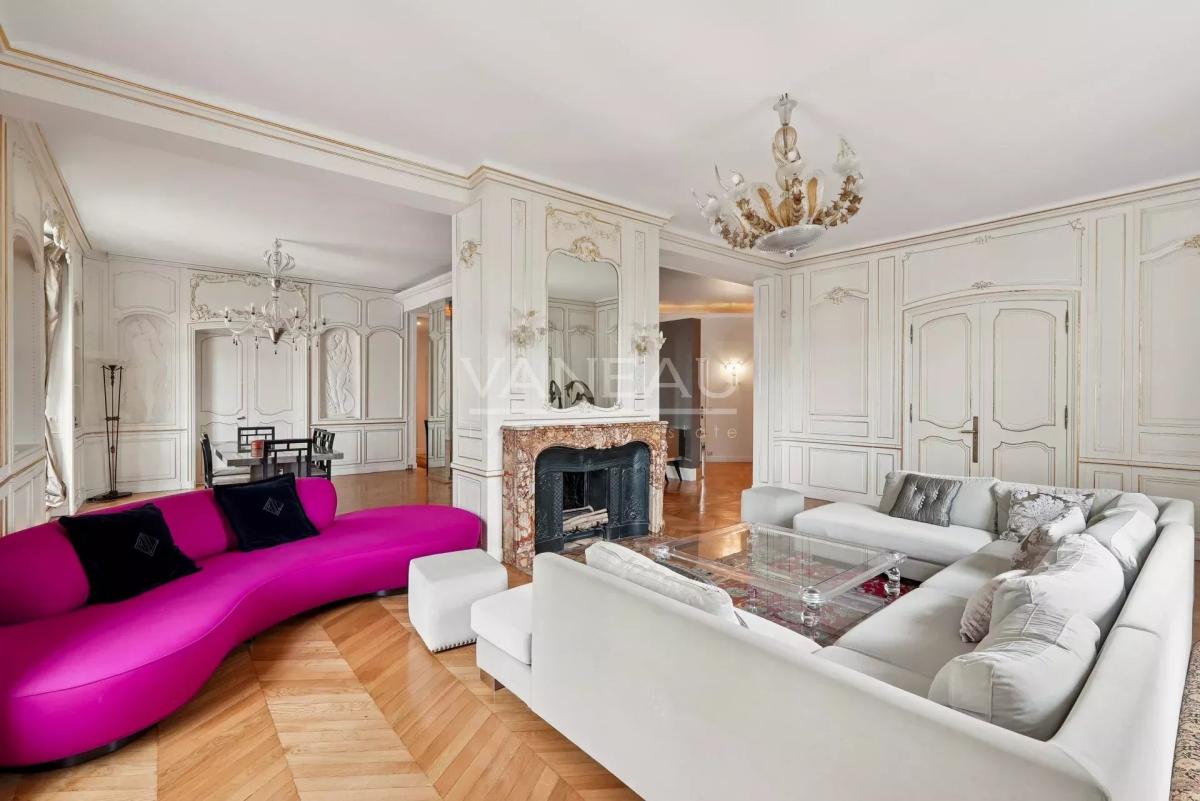 Neuilly-Bois de Boulogne -Appartement de réception d’exception