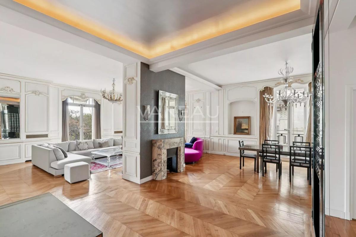Neuilly-Bois de Boulogne -Appartement de réception d’exception