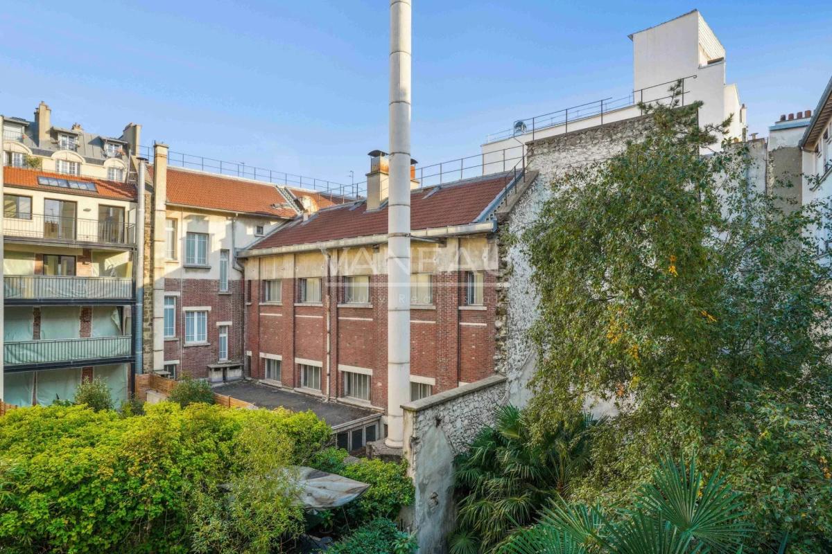 Oberkampf - Lumineux studio sur jardin