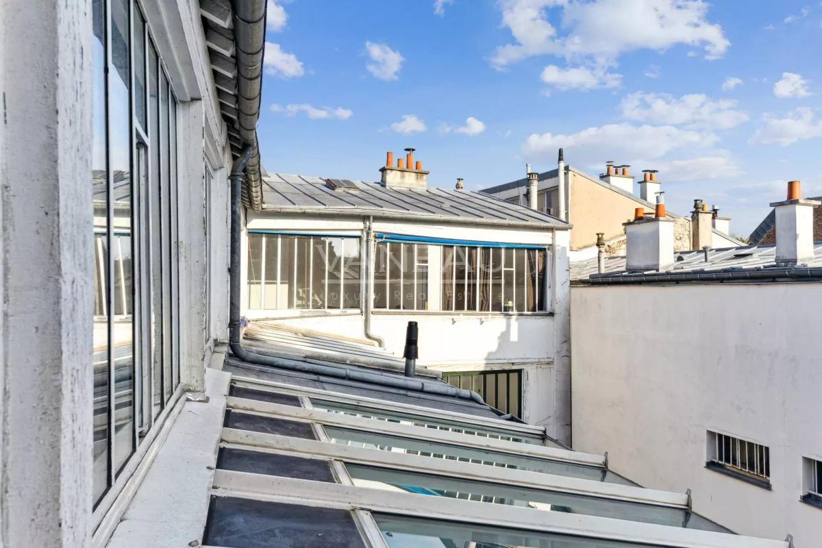 Paris 6 - Atelier d'artiste / 2 chambres / Lieu historique