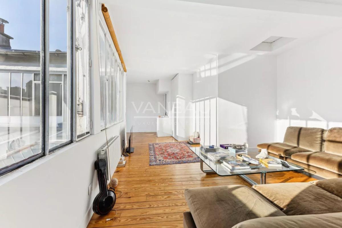 Paris 6 - Atelier d'artiste / 2 chambres / Lieu historique