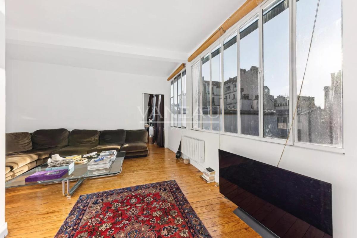 Paris 6 - Atelier d'artiste / 2 chambres / Lieu historique