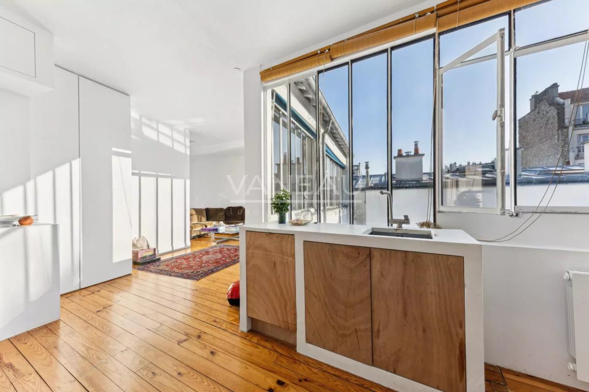 Paris 6 - Atelier d'artiste / 2 chambres / Lieu historique