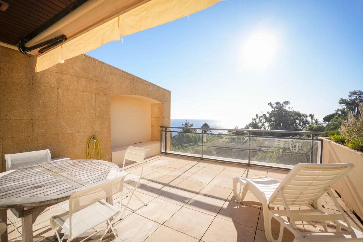 Super Cannes - 3 pièces vue mer - résidence avec piscine, tennis