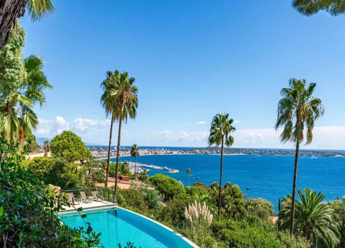 Super Cannes - 3 pièces vue mer - résidence avec piscine, tennis