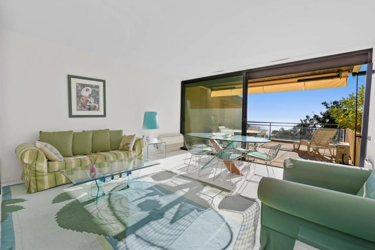 Super Cannes - 3 pièces vue mer - résidence avec piscine, tennis