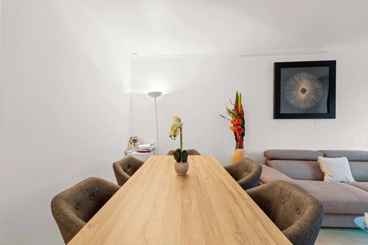 Le Cannet Mairie, magnifique 2 pièces en rez-de-jardin dans une 