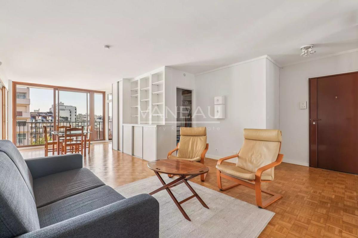 Paris 15ème - 4 pièces étage élevé - Vue dégagée