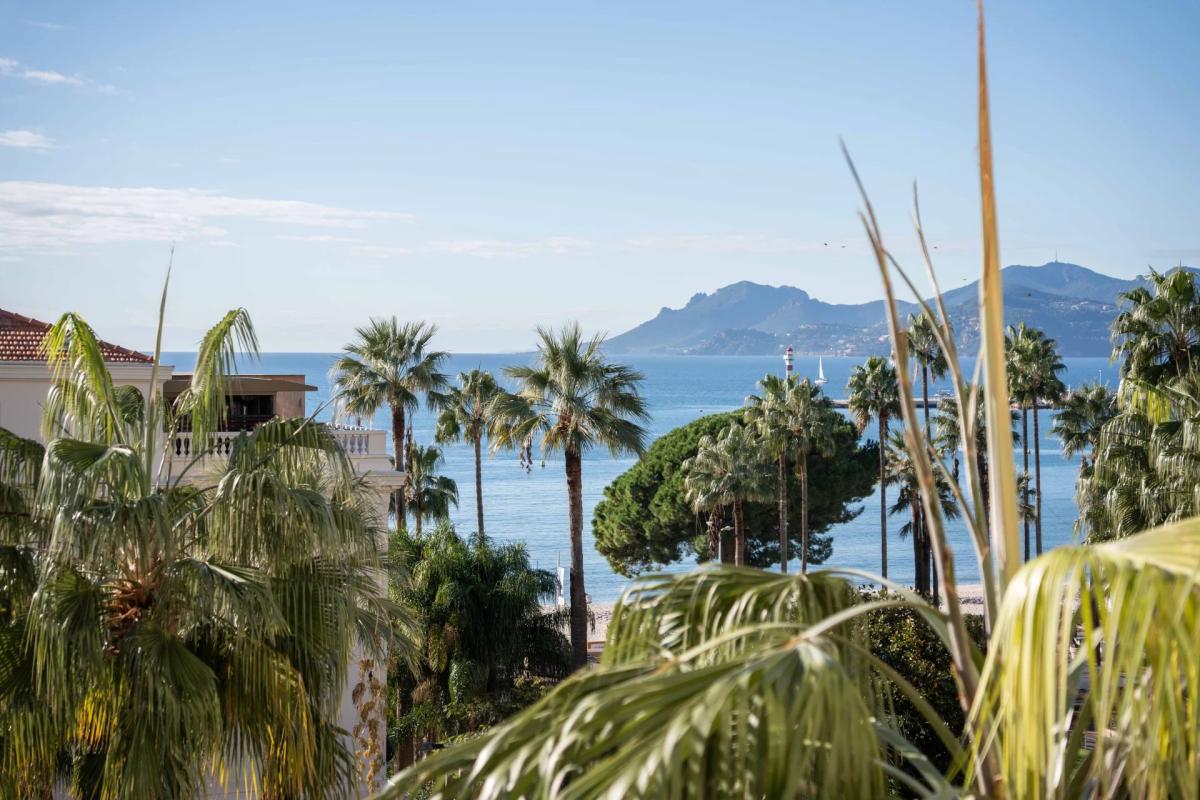 Appartement à vendre Cannes Croisette - Vue mer et jardins