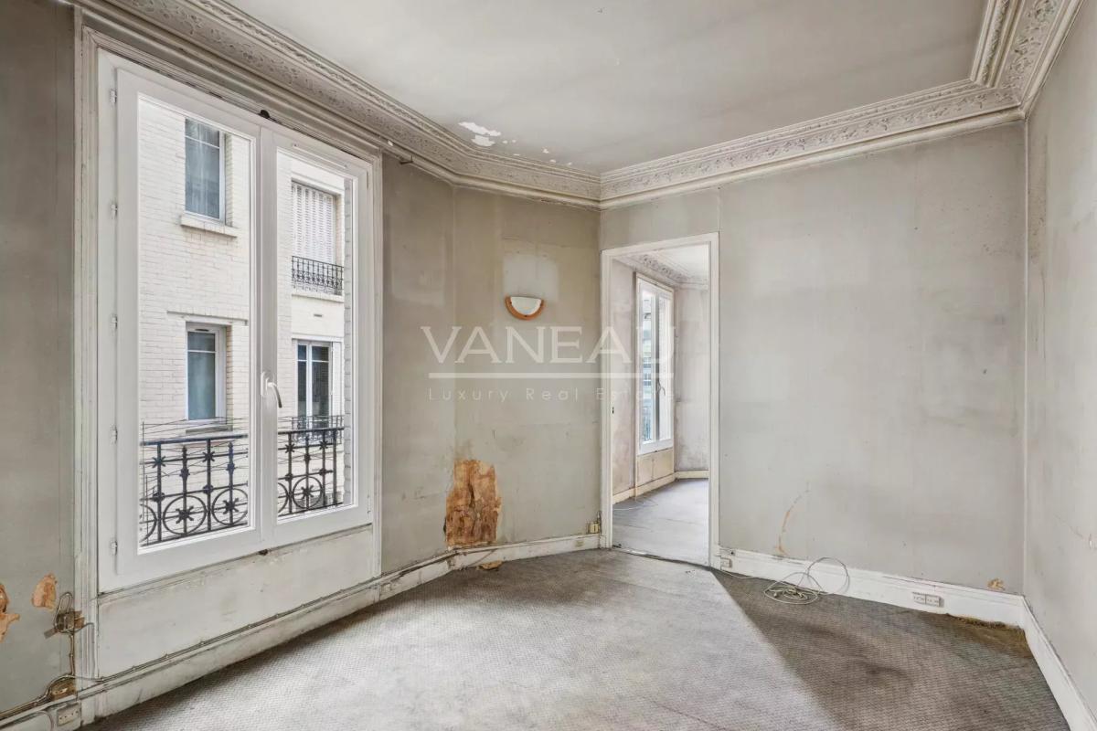 Paris 15ème - Convention-Brancion - 2 pièces à rénover