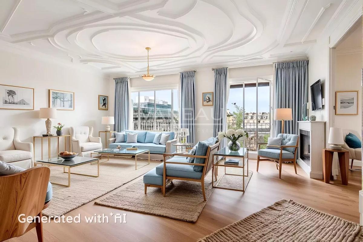 PARIS XVIe - DAUPHINE - Appartement familial en étage élevé - Vu