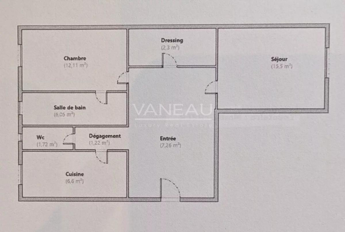 En étage avec ascenseur et sans vis à vis