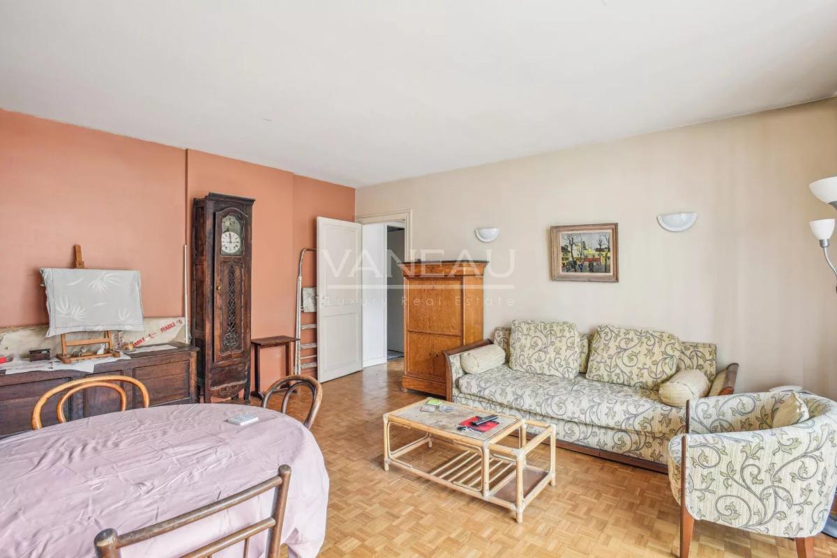 Appartement lumineux de 75 m² à Paris 14ème