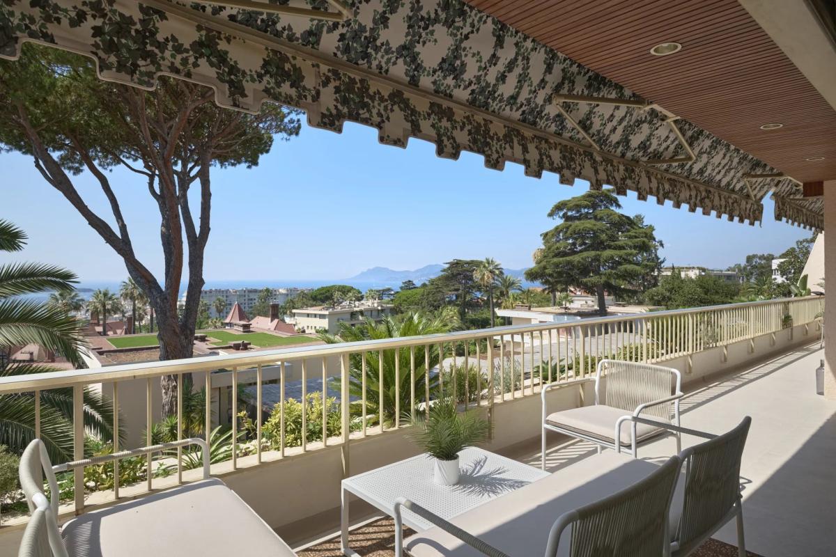 Cannes Californie-Appartement 5 pièces vue Mer