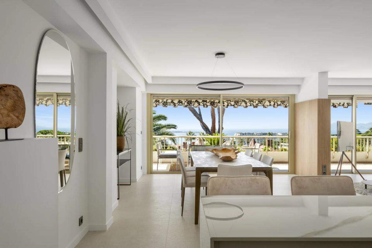 Cannes Californie-Appartement 5 pièces vue Mer