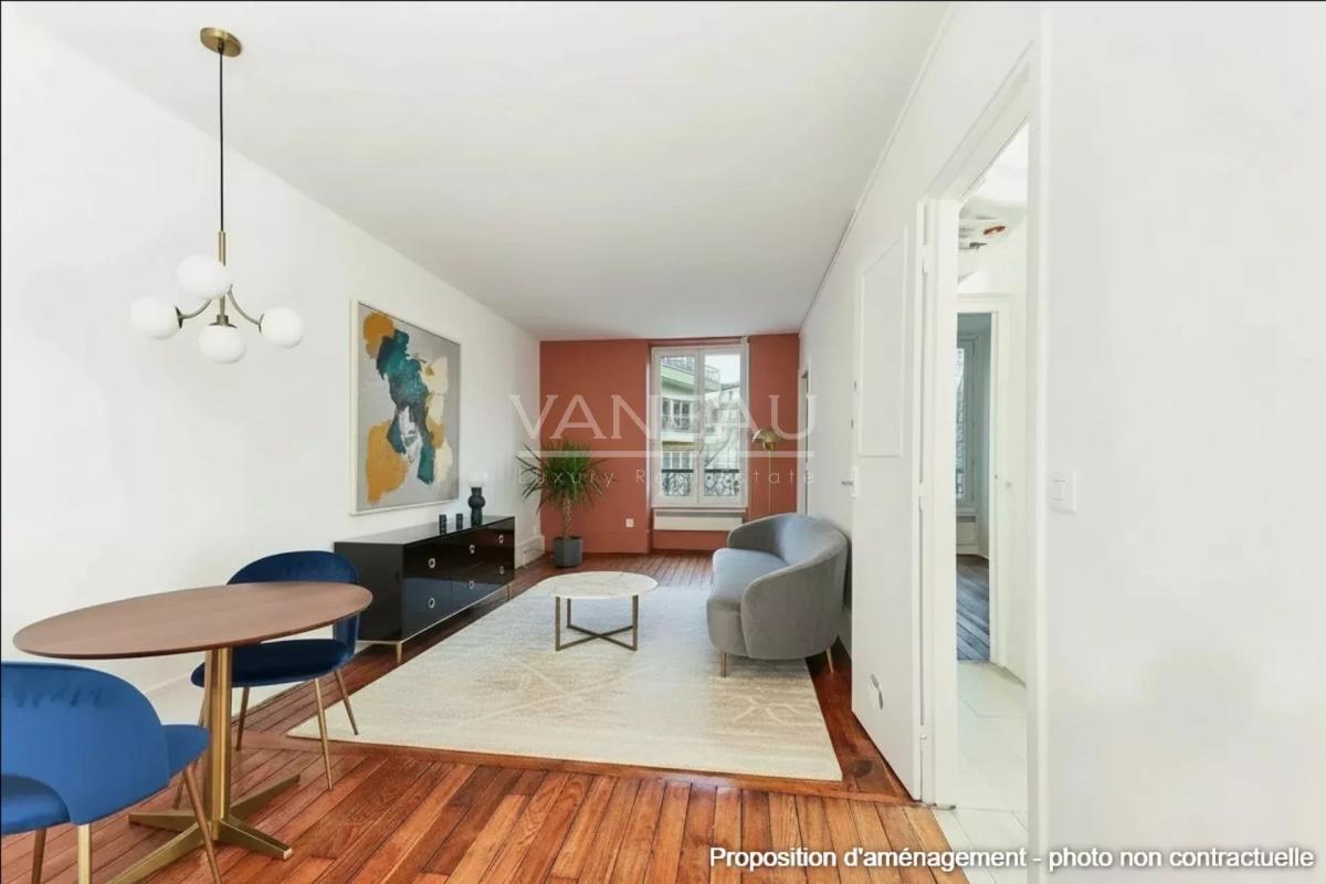 Paris 14ème – Charmant deux pièces à proximité de Montparnasse