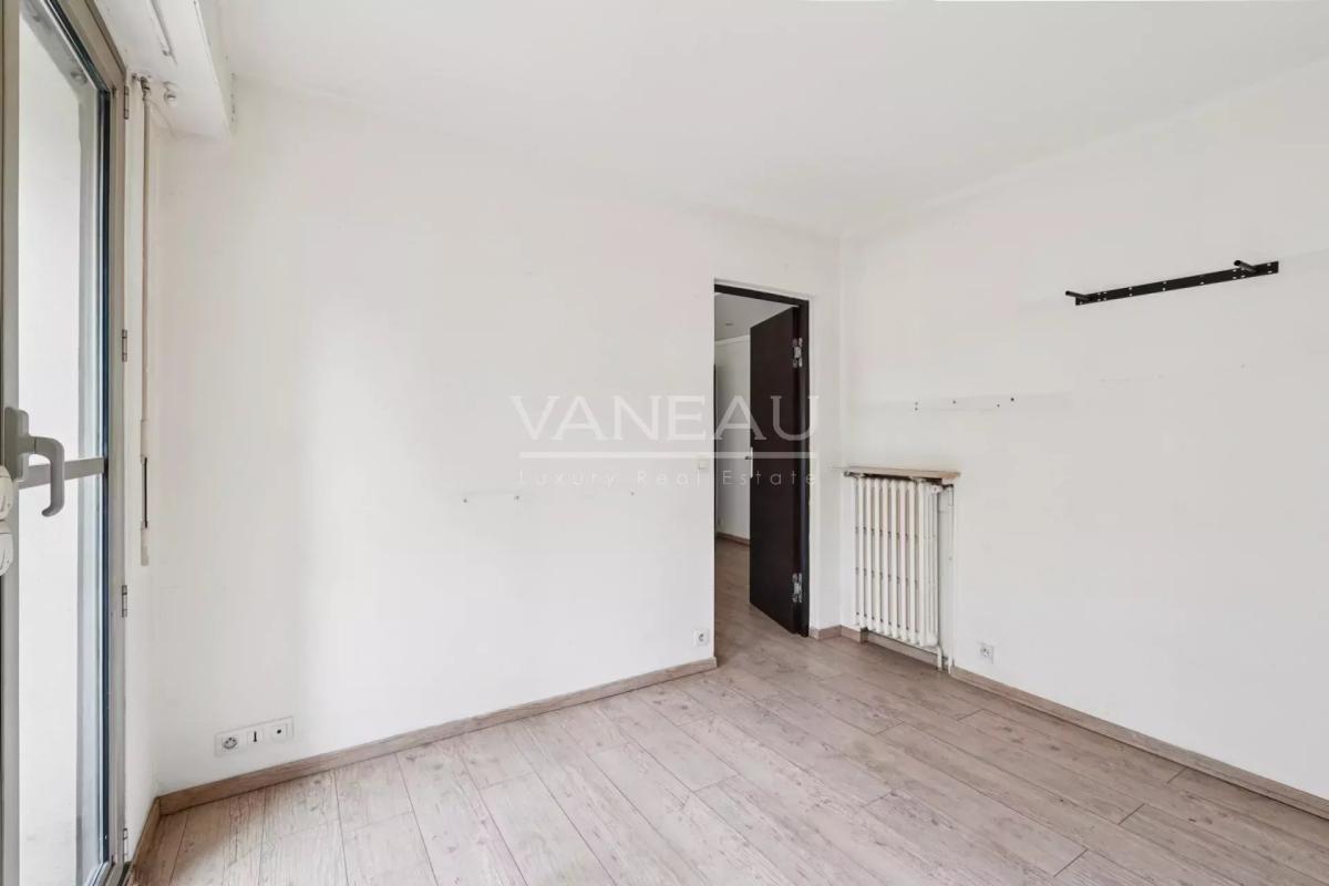 BOIS DE BOULOGNE 2 PIECES VUE JARDIN