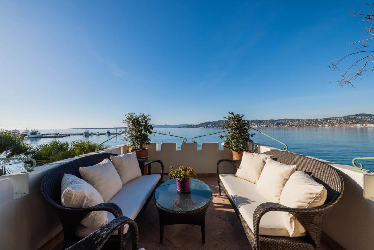 Cap D'Antibes, Chateau de la Vigie à Vendre