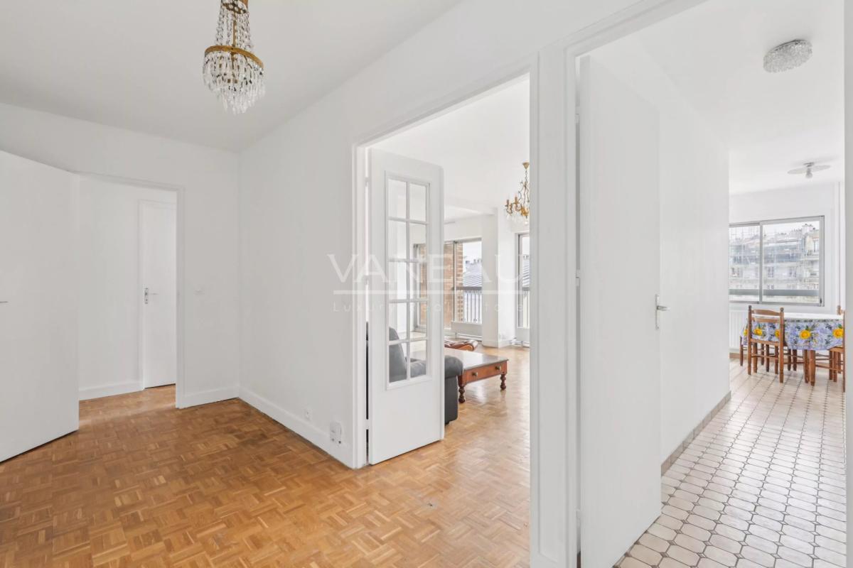 Balcons et vue dégagée