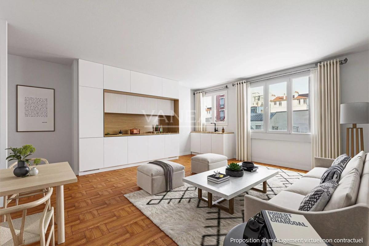 Paris 15e-Dupleix - Émile Zola - 2 pièces