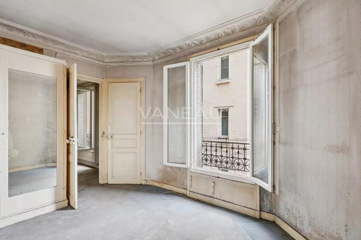 Paris 15ème - Convention-Brancion - 2 pièces à rénover