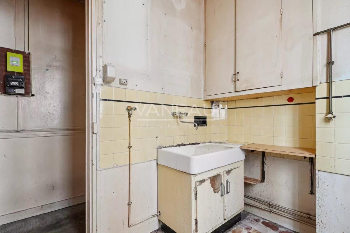 Paris 15ème - Convention-Brancion - 2 pièces à rénover