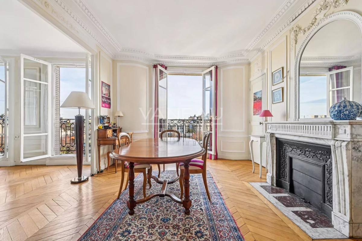 Paris XVIe - Auteuil - Michel Ange - Etage élevé - Calme et vue 