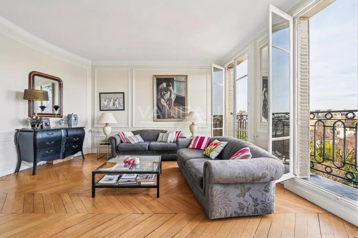 Paris XVIe - Auteuil - Michel Ange - Etage élevé - Calme et vue 