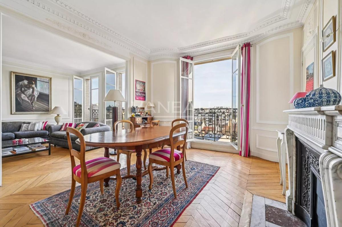 Paris XVIe - Auteuil - Michel Ange - Etage élevé - Calme et vue 