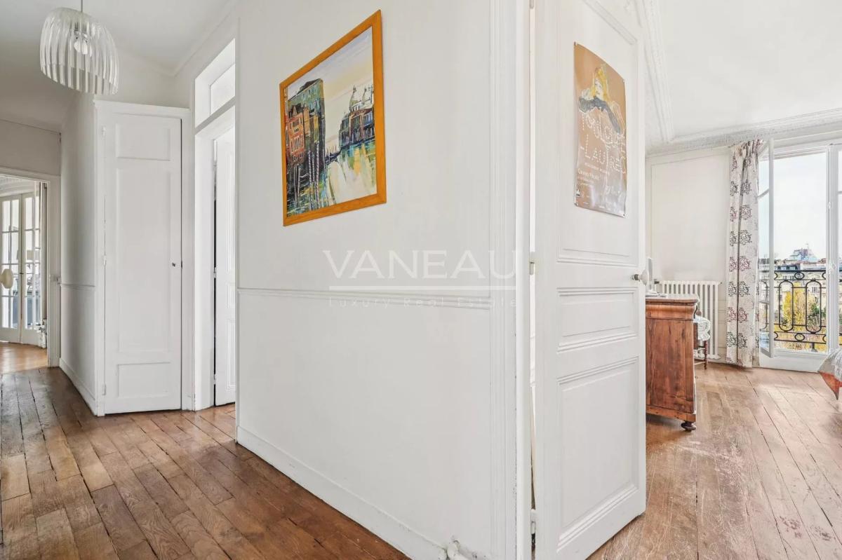 Paris XVIe - Auteuil - Michel Ange - Etage élevé - Calme et vue 