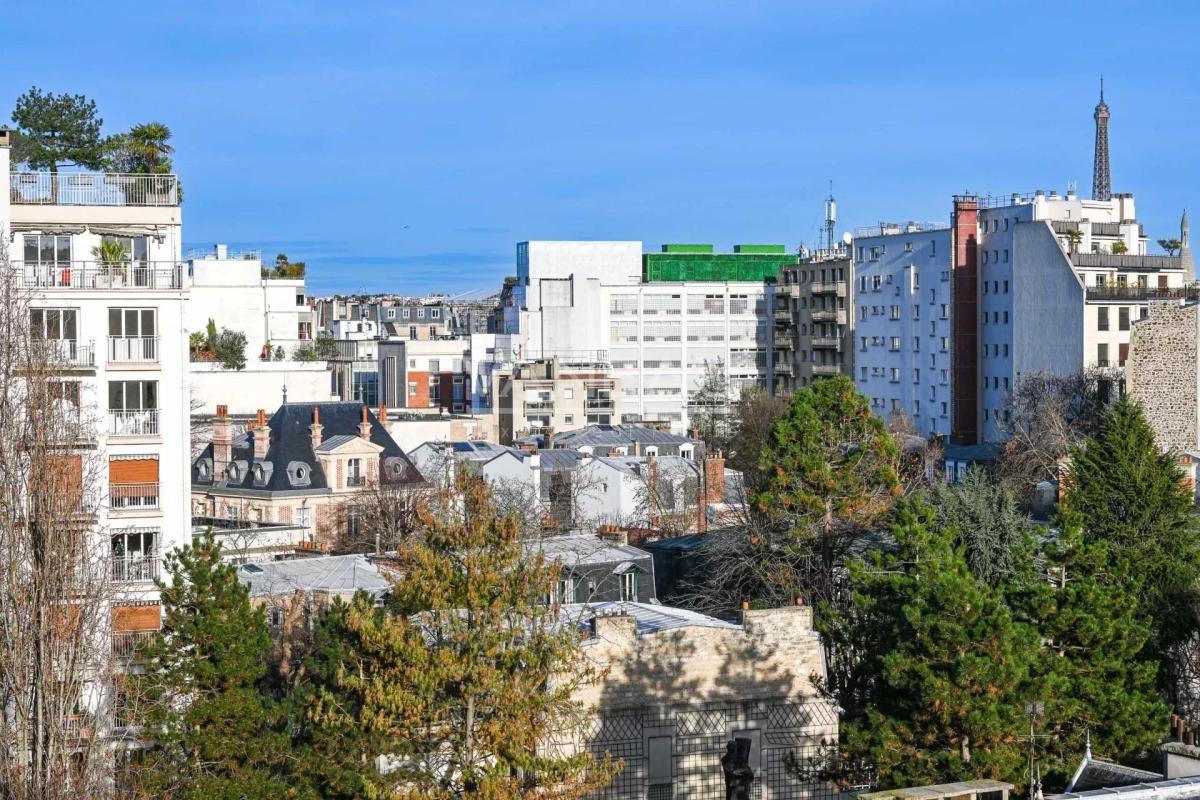 Paris XVIe - Auteuil - Michel Ange - Etage élevé - Calme et vue 