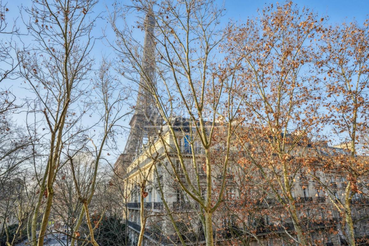 Gros Caillou - Vue Tour Eiffel