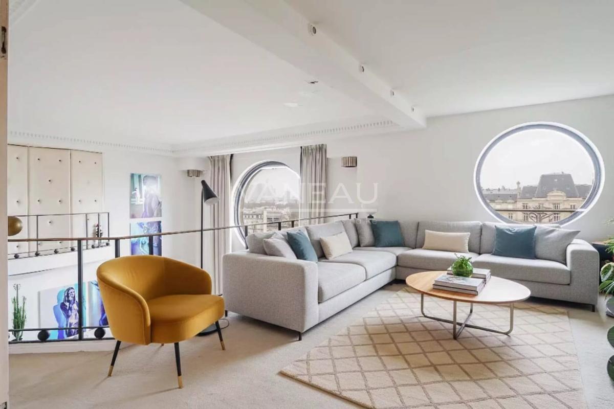 XVIème - Foch - Duplex Art Déco vue dégagée