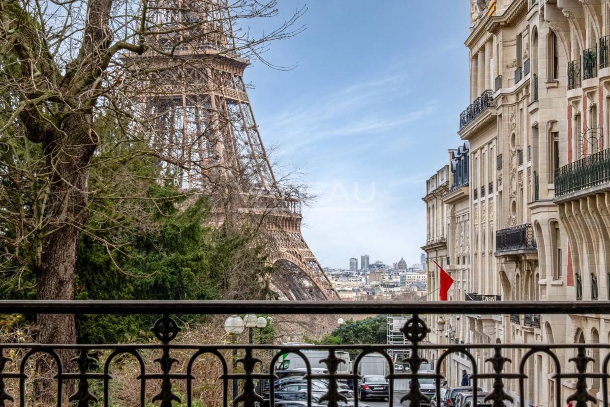 Paris XVIe Trocadéro - Vue tour Eiffel  Appartement Familial et 
