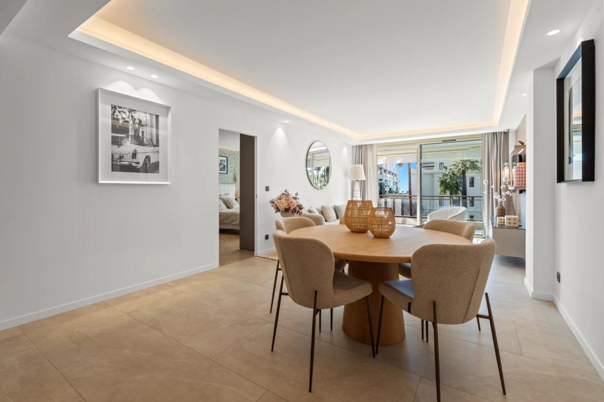 Appartement 3 pièces entièrement rénové à vendre Croisette vue m