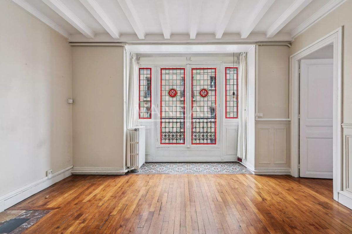 Paris XVe - Sèvres Lecourbe : Appartement trois pièces en étage 